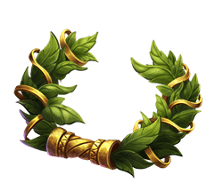 Laurel wreath symbol